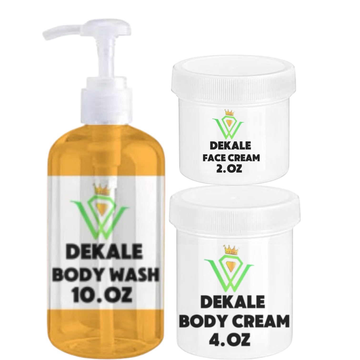 Face & body cream whitening cream set 3pcs