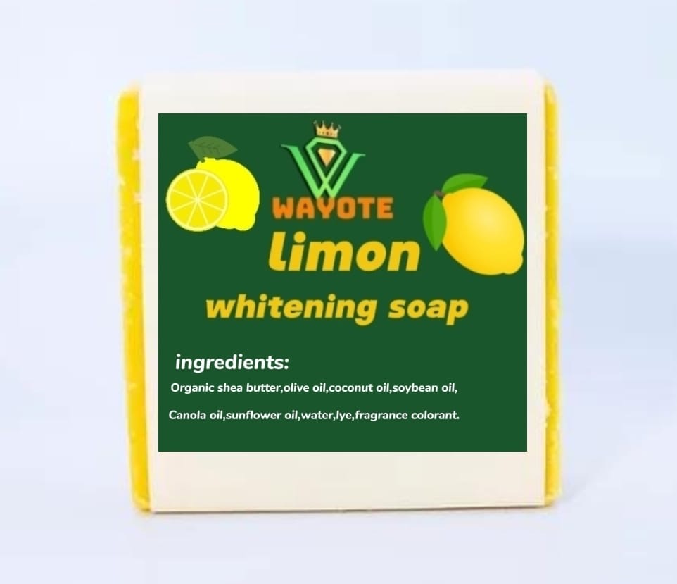 LEMON 🍋 SKIN WHITENING SOAP