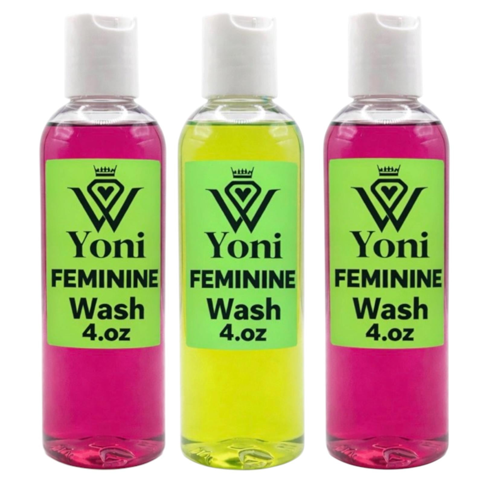 Yoni feminine wash eau de toilet 3pcs