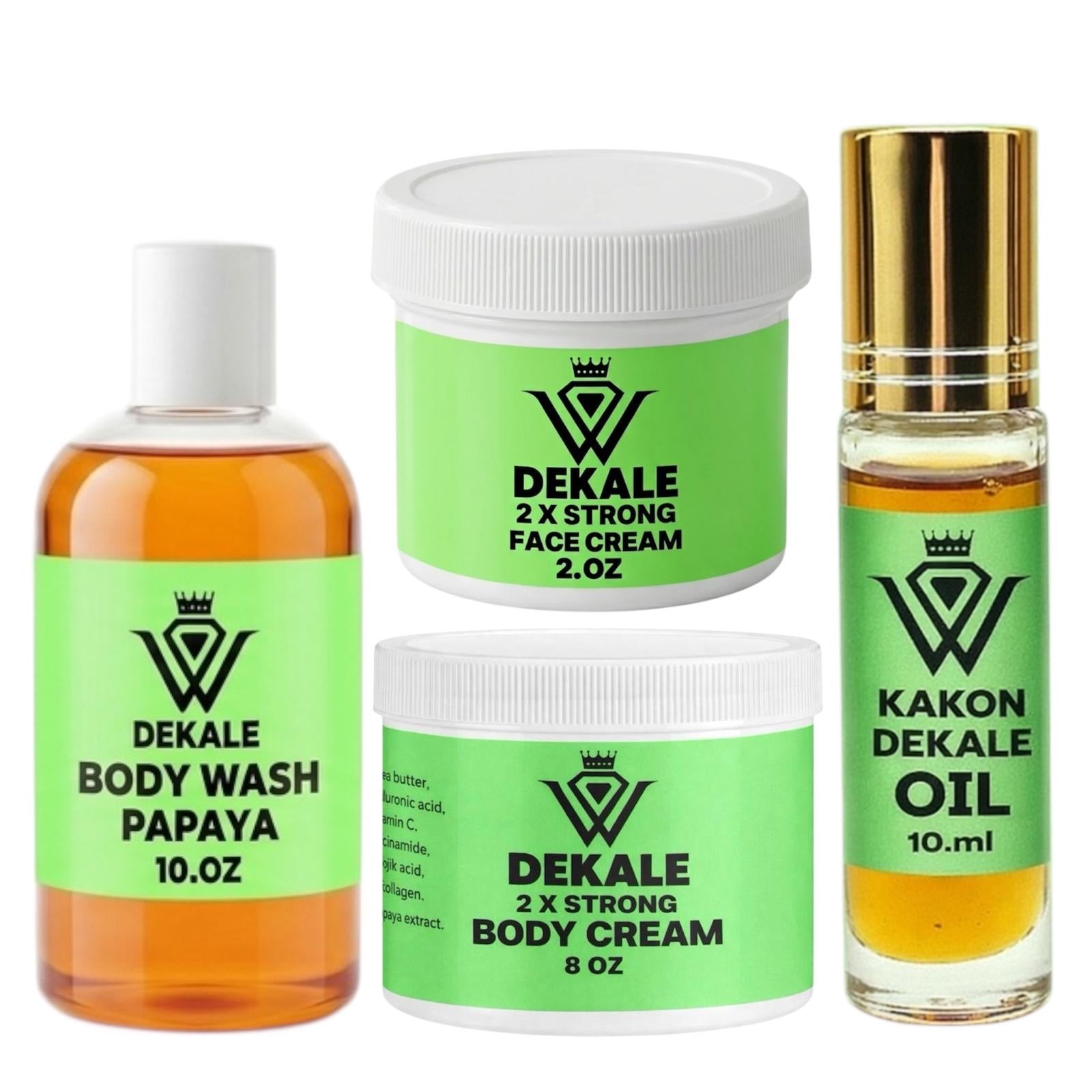 2X STRONG SKIN WHITENING BIG SET 4 PIECES