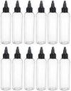 12 pcs plastic empty bottle 4 oz